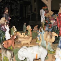 Wystrój wnętrza kościoła na Boże Narodzenie '2013
